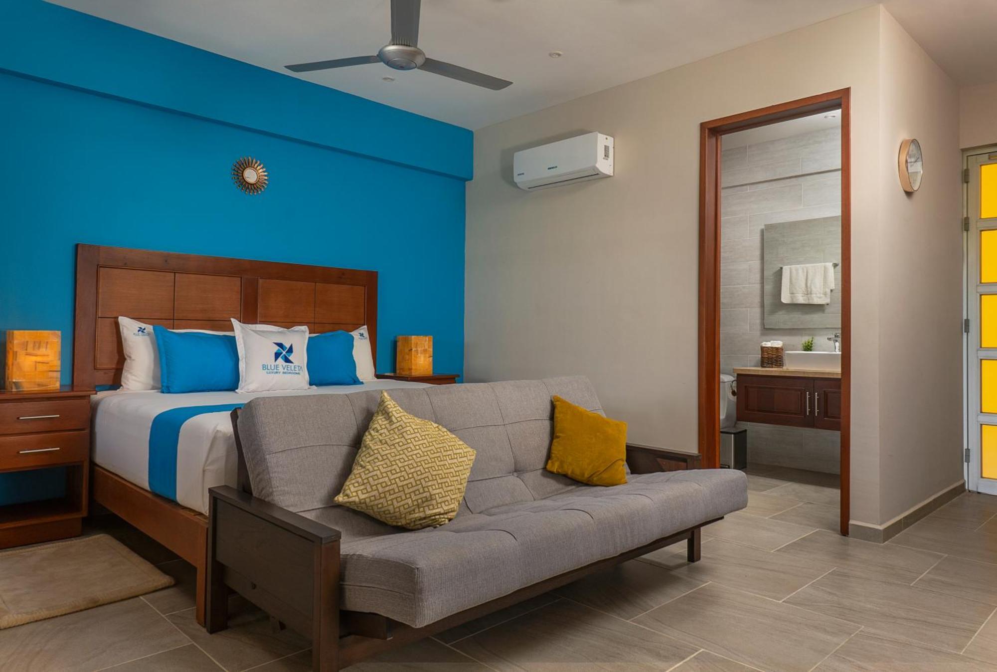 Blue Veleta Hotel Tulum Pueblo Buitenkant foto