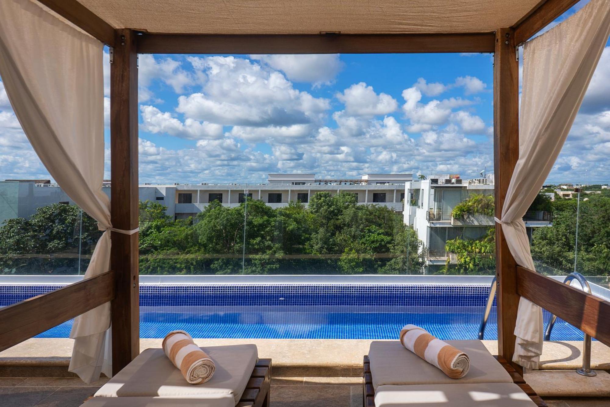 Blue Veleta Hotel Tulum Pueblo Buitenkant foto