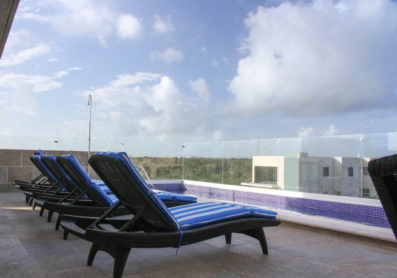 Blue Veleta Hotel Tulum Pueblo Buitenkant foto